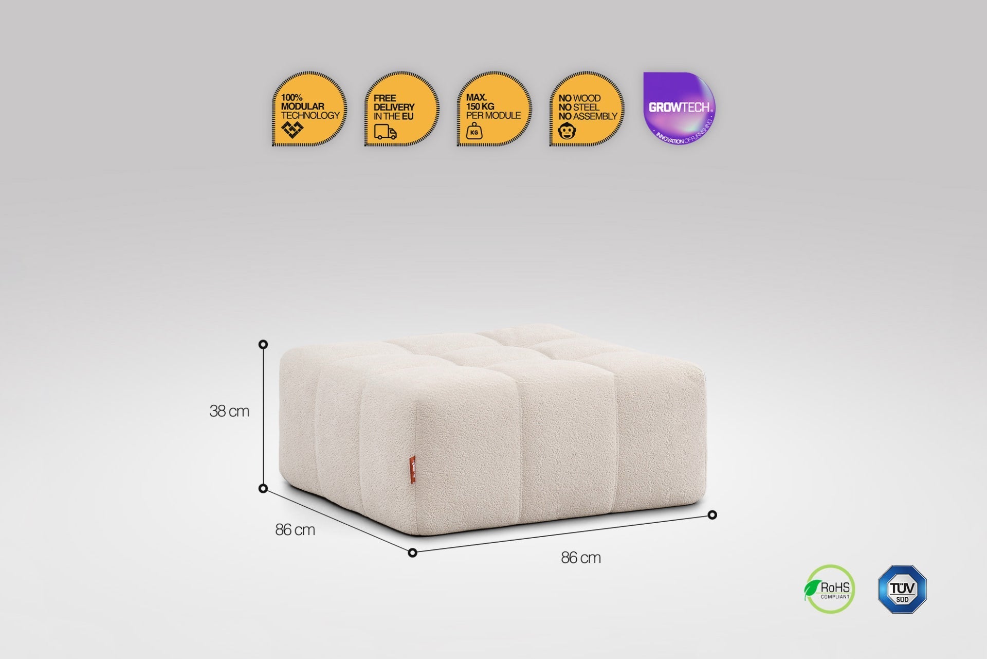 Hocker - Beige-2