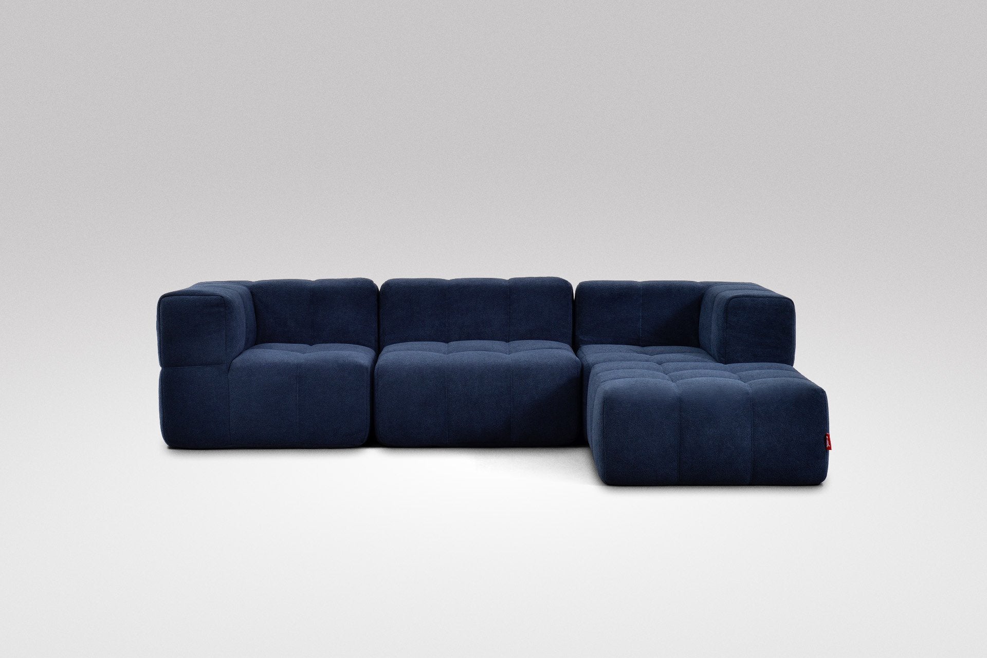 4 Teiliges Modulares Sofa – Blau-1